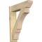 Ekena Millwork Balboa Slat Rough Sawn Outlooker, Douglas Fir, 8"W x 32"D x 38"H OUT08X32X38BOA06RDF - alternate 1